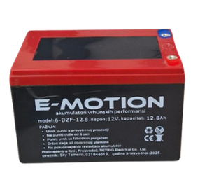 E-MOTION akumulator VRLA AGM 12V 12Ah